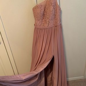 Dusty Rose Bridesmaid Dress